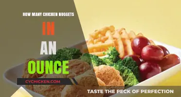 Unveiling the Mystery: How Many Chicken Nuggets in an Ounce?