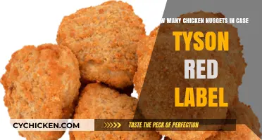 Tyson Red Label Chicken Nuggets: Unveiling the Case Quantity