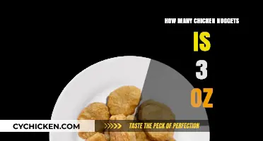 How Many Chicken Nuggets Equal 3 Ounces? A Quick Guide