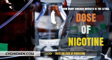 Lethal Nicotine Dose: How Many Chicken Nuggets Would It Take?