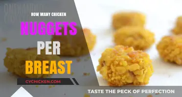 Chicken Nugget Yield: How Many Nuggets Per Breast?