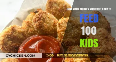 Feeding 100 Kids: The Ultimate Chicken Nugget Quantity Guide