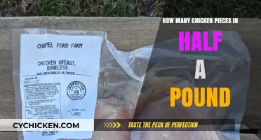Chicken Portions: Understanding Half-Pound Servings