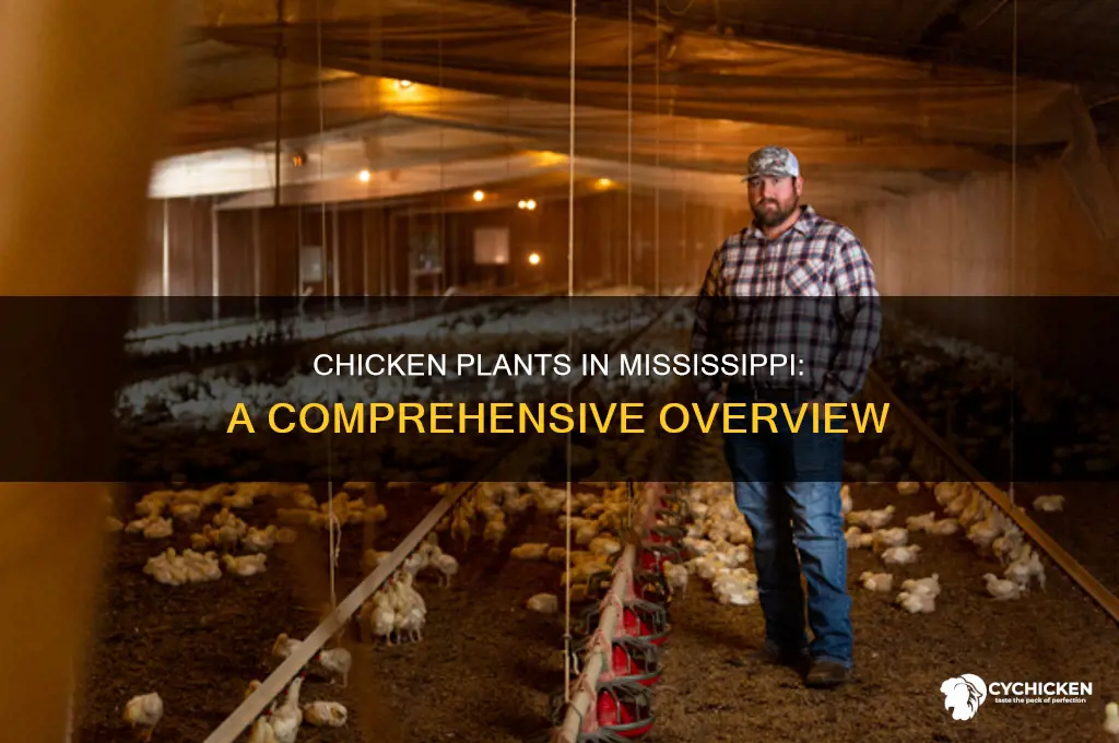 how many chicken plants are there in mississipp