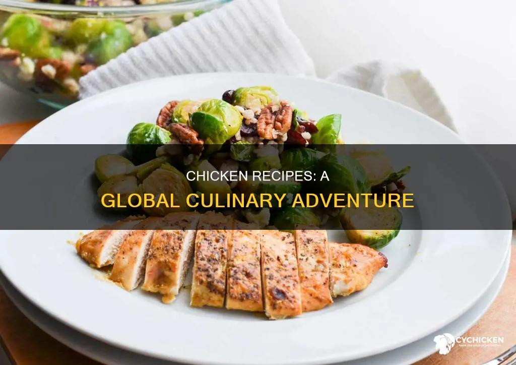 how many chicken recipes are there in the world