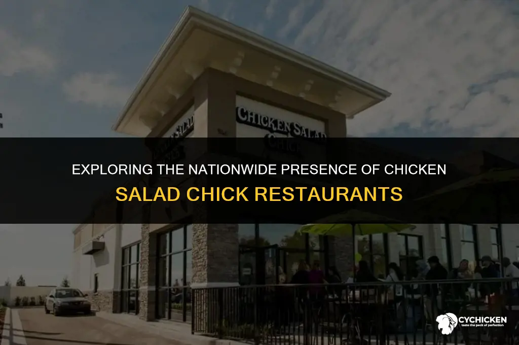 how many chicken salad chick locations are there