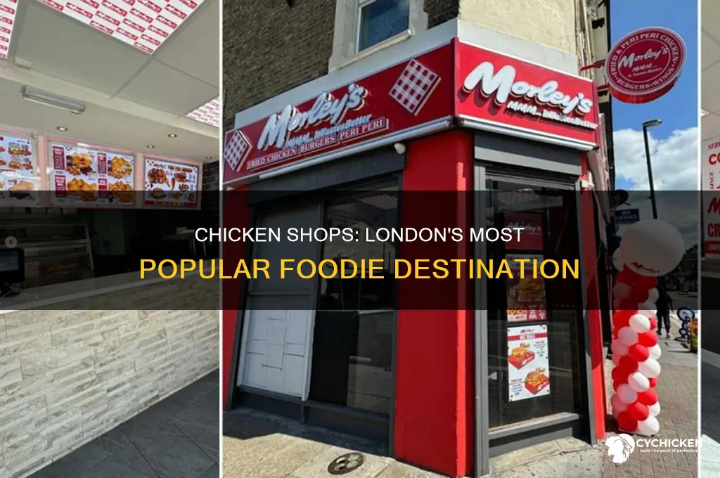 how many chicken shops are there in london