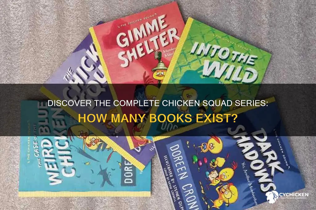 how many chicken squad books are there