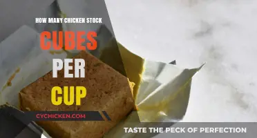 Perfect Chicken Stock Ratio: Cubes per Cup Explained Simply