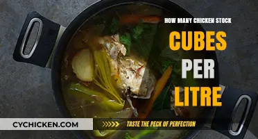 Perfect Chicken Stock: Cubes per Litre Ratio Explained