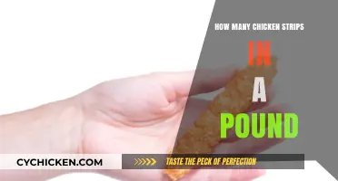 How Many Chicken Strips Are in a Pound? A Guide