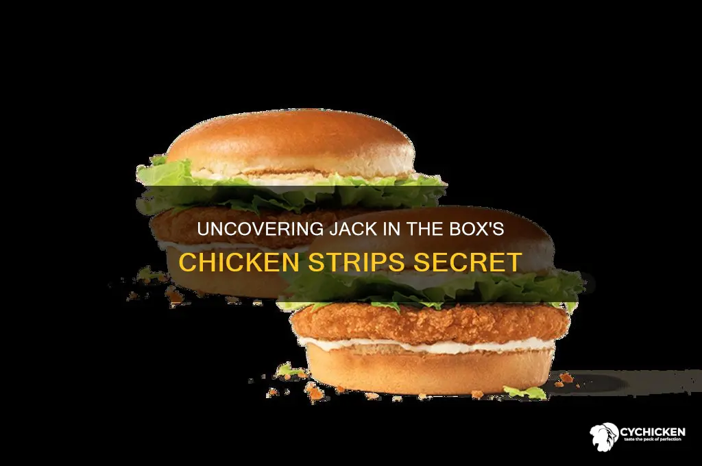 how many chicken strips jack in the box