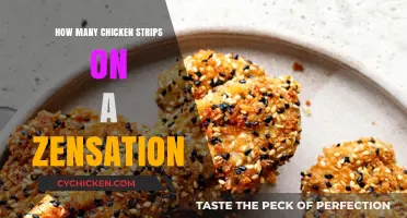 Discover the Perfect Chicken Strips Count for Your Zensation Platter