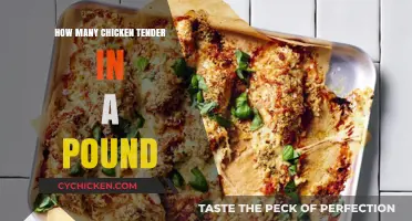 How Many Chicken Tenders Are in a Pound? A Guide