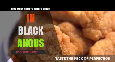 Black Angus' Chicken Tender Piece Count: A Mystery Solved