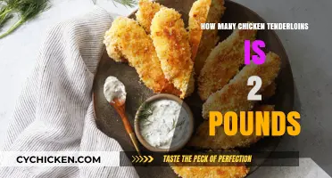 How Many Chicken Tenderloins Are in 2 Pounds?