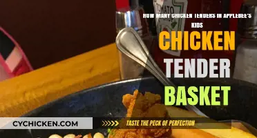 Chicken Tenders: Applebee's Kids Basket Counts