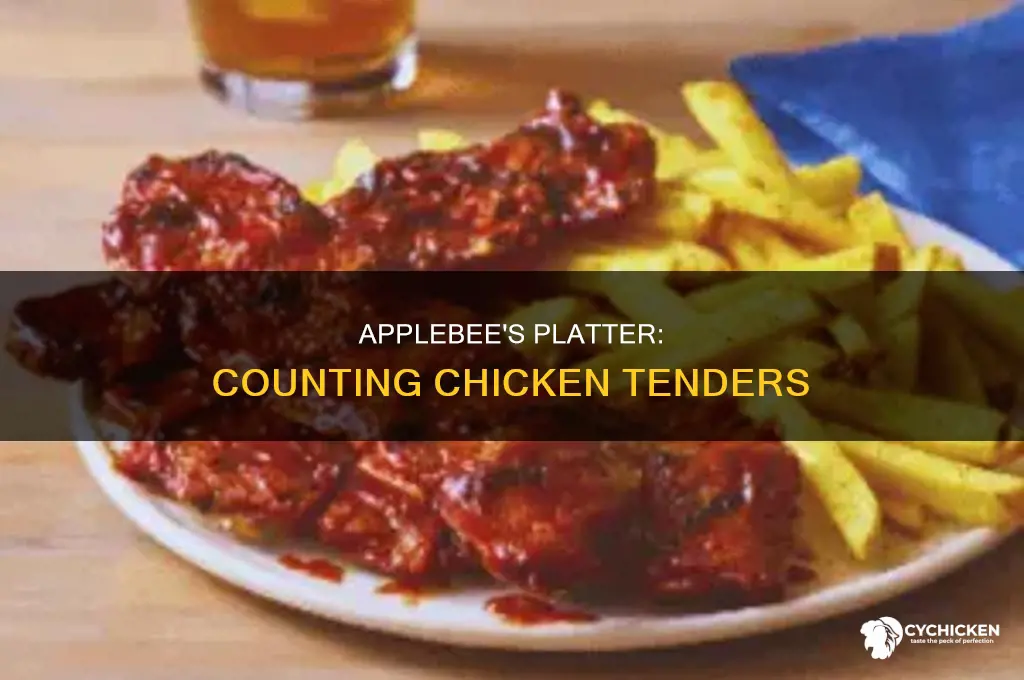 how many chicken tenders in applebee