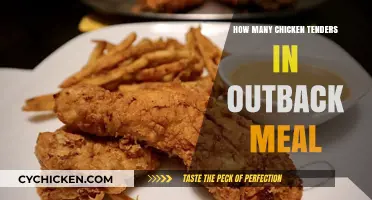 Outback Chicken Tenders: Unveiling the Count in Your Meal