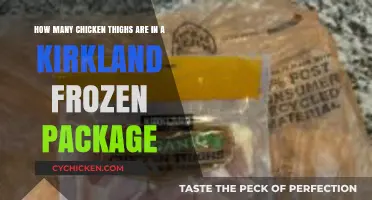Kirkland Frozen Chicken Thighs Package Count: What to Expect Inside
