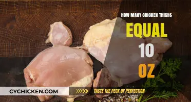 Chicken Thighs to Ounces: How Many Equal 10 oz?