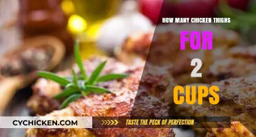 Perfect Chicken Thigh Portions: How Many for 2 Cups?