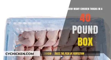 Calculating Chicken Thigh Quantity in a 40-Pound Box: A Guide