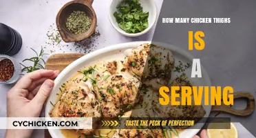 Perfect Portions: How Many Chicken Thighs Make a Serving?