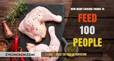 Feeding a Crowd: Chicken Thigh Portions for 100 Guests