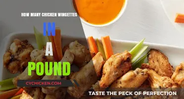How Many Chicken Wingettes in a Pound: A Quick Guide