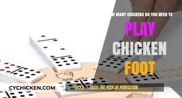 Get a Chicken Foot Game Going with Just Six Chickens