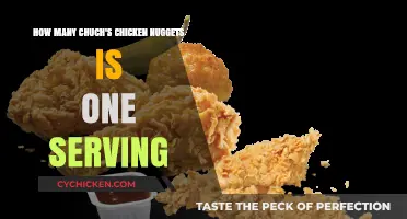 Unveiling the Perfect Serving Size for Church's Chicken Nuggets