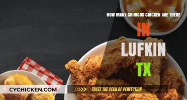 Church's Chicken Lufkin TX: How Many Locations?