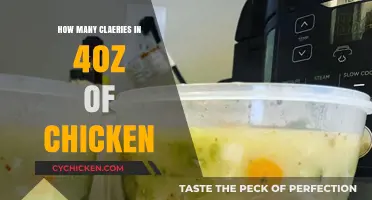 Calories in 40 oz Chicken: Nutritional Breakdown and Facts