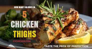 Calories in 5 Chicken Thighs: Nutritional Breakdown and Facts