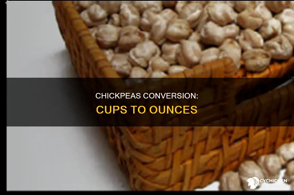how many cups 15 oz of chick peas