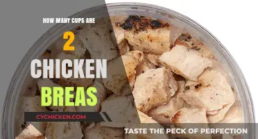 How Many Cups Does 2 Chicken Breasts Yield? A Guide