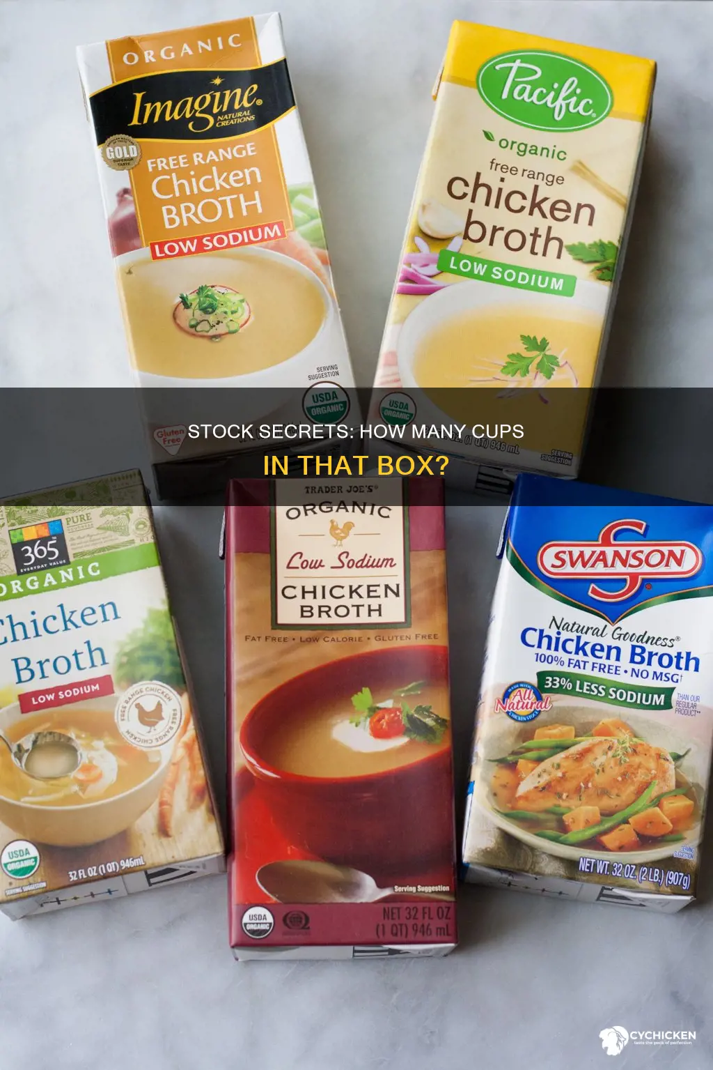 how many cups are in a box of chicken stock