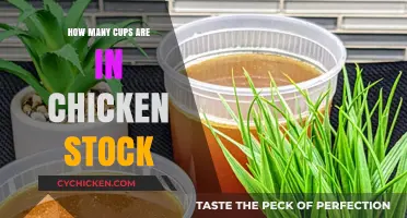 Measuring Chicken Stock: How Many Cups Are in a Container?