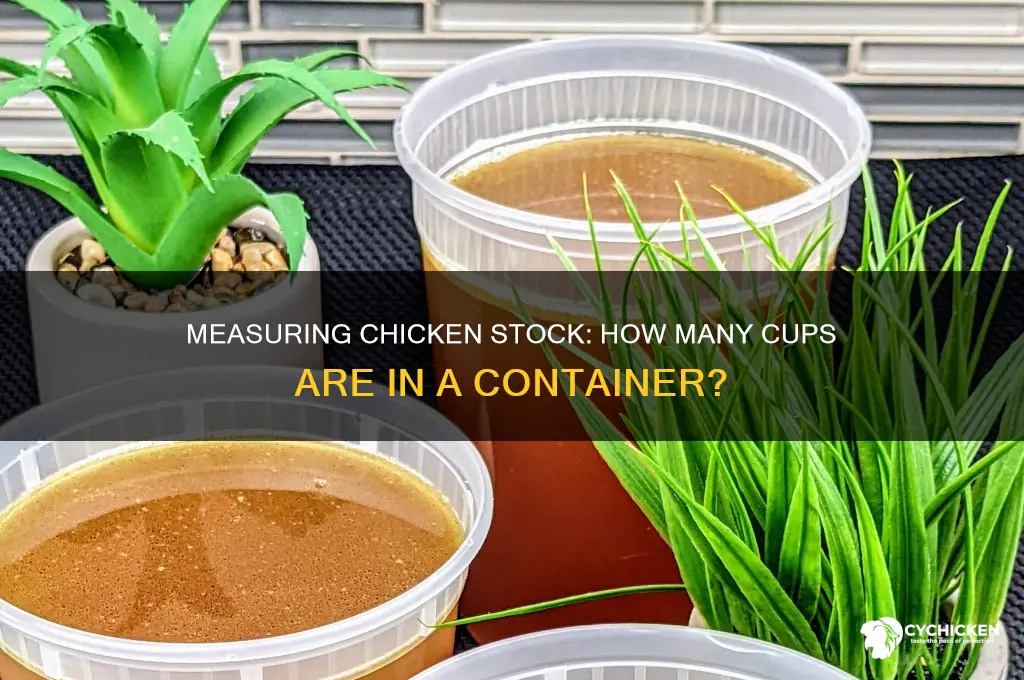 how many cups are in chicken stock