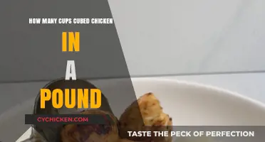 Chicken Cubes: How Many Cups in a Pound?