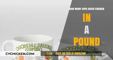 Diced Chicken Conundrum: Cups to Pounds Conversion