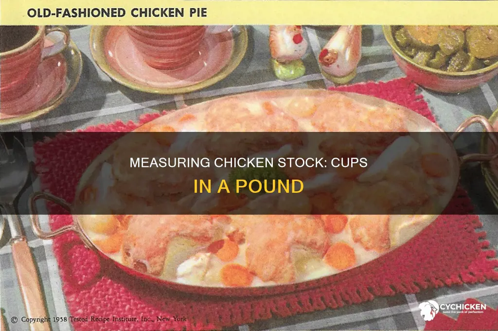 how many cups in 1lb of chicken stock