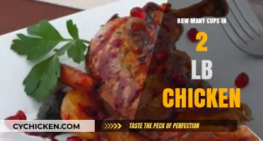 Converting Chicken Pounds to Cups: 2 lb Measurement Guide