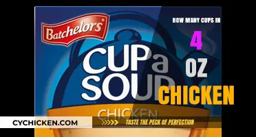 Measuring Chicken: How Many Cups Are in 4 Ounces?