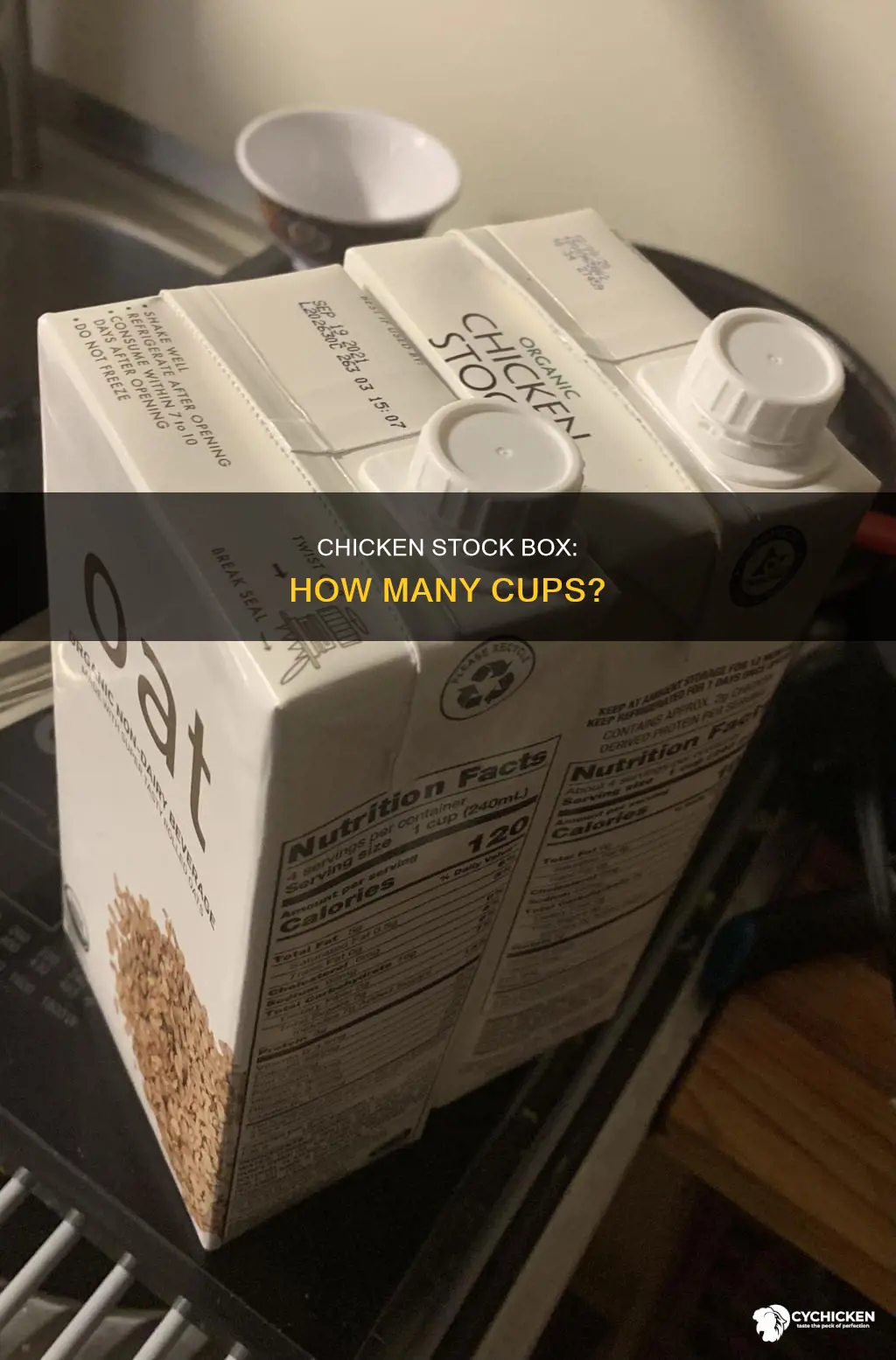how many cups in a box of chicken stock