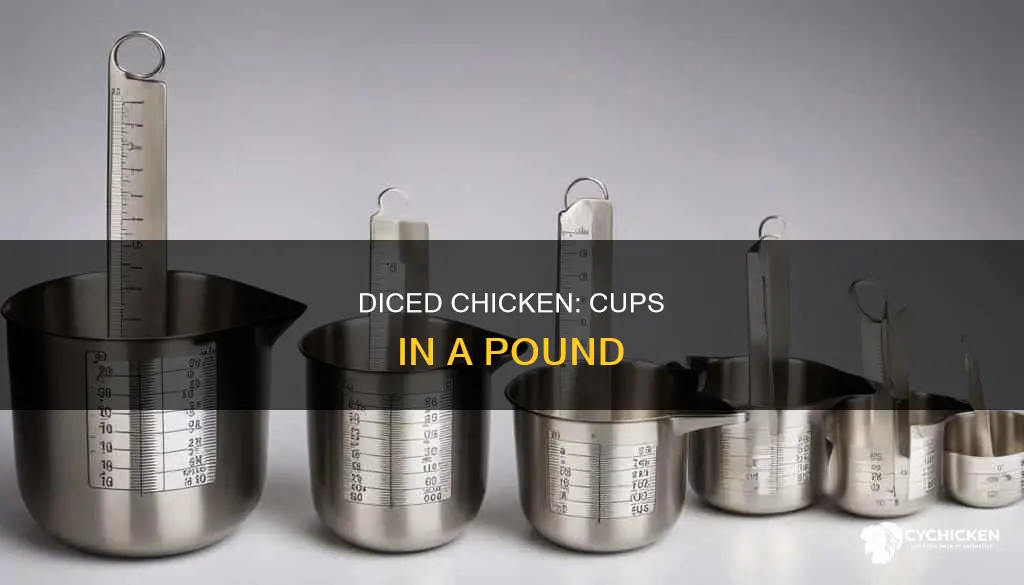 how many cups in a pound of diced chicken