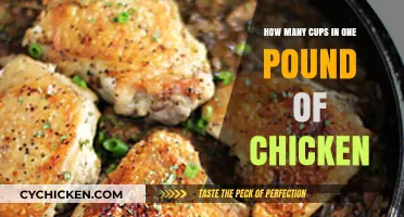 Converting Chicken Pounds to Cups: A Simple Measurement Guide