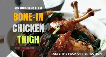 Converting Chicken Thighs: 1 Pound Bone-In to Cups Explained