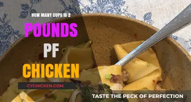 Measuring Chicken: Cups to Pounds Conversion